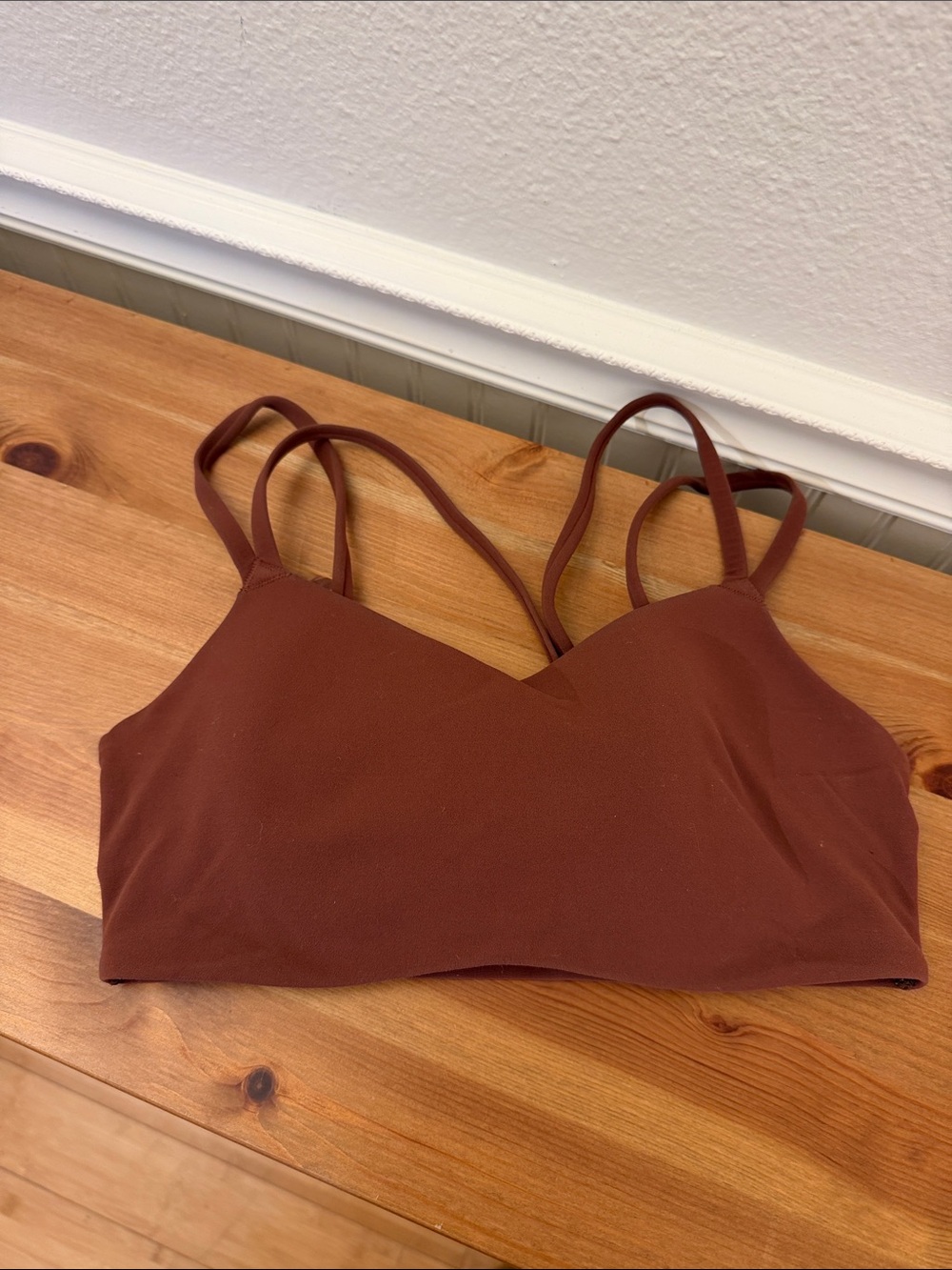 Nike Sports Bra in Dusty Rose